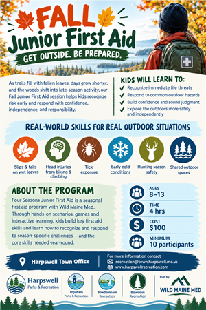 Fall Junior First Aid