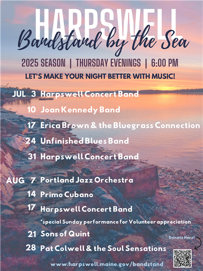 2025 Concert Series Schedule 2025 Concert Series Schedule